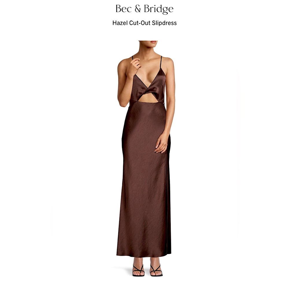 Bec & Bridge Hazel Cut-Out Slipdress